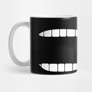 Funny  Tooth- mouth - Face Design Mug